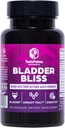 Bladder Bliss: Advanced Cranberry Supplement & D-Mannose Formel für Urinary Tract Gesundheit für Frauen, Non-GMO, Gluten-Free, Vegan Capsules, Fast-Acting Relief & UTI Prävention, Blasenunterstützung, 60 Ct