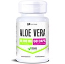 Healthfare Aloe Vera Kapseln 40.000mg | 60 Vegan Pillen | Innere Blatt Aloe Vera Extrakt Ergänzung | Gut Gesundheit & Verdauungsunterstützung | Non-GMO, Gluten-Free | Made in USA