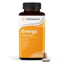 LifeSeasons Energy - Vitality Support - Energy Booster for Physical and Cognitive Strength - No Jitters - Erhöht Stamina - Enthält Grüner Tee und L-Theanine - 60 Count (Pack von 1)
