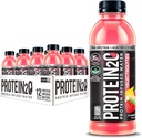 Protein2o + Elektrolyte, Low Calorie Protein Infused Water, 15g Whey Protein Isolate, Strawberry Banana, 16.91 fl oz (Pack mit 12)
