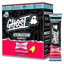 GHOST Hydration Packets, Sonic Cherry Limeade, 24 Sticks, Elektrolyt-Pulver - Getränke-Mix-Ergänzung mit Magnesium, Kalium, Calcium, Vitamin C - Vegan freundlich, frei von Soja, Zucker & Gluten