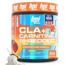 BPI Sports CLA + Carnitine Shredded - Konvertieren Sie Fettzellen In Energie und unterstützt Lean Muskel, Boost Metabolism - Non-Stimulant L-Carnitine Supplement - Tropical Mango (14.1 oz. / 50 Portionen)