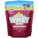 Pure Choice Vanilla Whey Protein Isolate Powder, 28g Protein, Ungesättigte Molke, 3 Zutaten, keine Füllstoffe oder künstliche Süßungsmittel. (Vanilla, 2 lb)