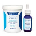 Klaire Labs Ther-Biotic Synbiotic Probiotic (30 Kapseln) & Micellized Vitamin A Liquid (1 Unze / 600 Portionen) 5000 IU Bundle - Verdauungs- und Immununterstützung - Hypoallergen 2 Produktset