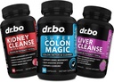 Colon Cleanser Detox & Kidney Liver Cleanse - 15 Tage Colon Cleanse Pillen Probiotic, Kidney Liver Detox Supplement - Bowel Movement Supplements, Kidneys, Bladder Urinary Tract Gallbladder Pillen