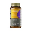 TALYA Collagen Pillen mit Hyaluronsäure + Vitamin C | Hydrolysiertes Kollagen für Frauen und Männer | Haar, Haut und Nägel | Non-GMO | 60 Kapseln