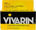Vivarin Caffeine Alertness Aid, Tabletten 40 ea (Pack von 6)