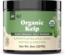 Bio Kelp Powder Supplement - Bulk Raw, Dry, Pure Sea Kelp Seaweed Powder 8oz 75 Servierstickstoff, Jod, & Diges