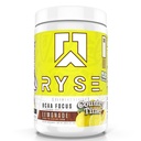 RYSE BCAA Focus Powder - Country Time Lemonade - BCAA Supplement mit Elektrolyten, Natürliche Koffein & Cognizin unterstützt Hydration, Erholung, Energie und Fokus für Männer & Frauen - 30 Servietten