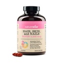NatureWise Hair Skin and Nails Vitamin, Biotin 5000mcg w/Hyaluronsäure, Kollagen für Frauen mit C, B Complex, D3, A, E, Eisen - Non-GMO, Glutenfrei - 270 Softgels[3-Monat Versorgung]