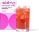 MIXHERS Hertime PMS - Unterstützt Hormone Gesundheit für Frauen - Unterstützt einen gesunden Menstruationszyklus - mit Mineralien, Peony Wurzeln, Sibirische Ginseng - Sugar-Free - 15 Drink Packets - Coconut Lime