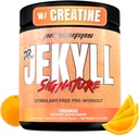 PROSUPPS Dr. Jekyll Signature Pre Workout Powder mit Kreatin - Stim-Free Preworkout unterstützt Muskelvolumen & Endurance - Koffeinfreie Fitness-Ergänzungen (Orange, 30 Portionen)