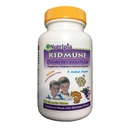 Kidmune Kinder Immun Booster - 180 Chewable Mini Tabs mit Elderberry, Colostrum, Propolis, Beta Glucan, Astragalus, Vitamin C, D, Zink - Fun 4 Animal Shapes!