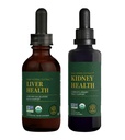 Global Healing Center - Liver Health & Kidney Health - Unterstützt Leber und Gallenblase, Nierenreiniger & Steine Lösung