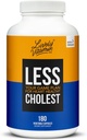 VITAMIN CO. Weniger Cholest - Balanced Cholesterol & Circulatory Health - Statin Free - Rote Hefe Reis - Bergamotte - Resveratrol - CoQ10 - Gluten, Dairy, Soy-Free - 180 Vegan Kapseln