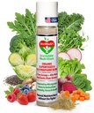 InviNutri Superfood Powder for Sensory & Picky Eaters. A TINY scoop- 40x Nutrient-Rich, 30mg Sulforaphane for Detox. Organic Microgreens, Fruits & Veggies - Blends Invisibly into Most Meals - 24 serv.