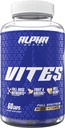 Alpha Supps Vites Men's Multivitamin, Komplette tägliche Ergänzung mit Früchten, Veggies, Energie, Immun- und Prostata-Unterstützung - Tägliche Vollnahrung Vitamine mit Antioxidantien und Verdauungsenzymen