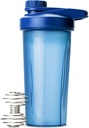 Mr. Pen- Shaker Flaschen für Proteinmischungen mit Twist Cap, 28 Unzen, Blue Protein Shaker Bottle mit Wire Whisk Ball