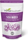 Herbal Goodness Sea Moss Gel Chondrus Crispus St Lucia Sea Moss Supplement 8oz Purple - Gesunde Verdauung, verbessert Haut- und Haargesundheit, reguliert Schilddrüsenfunktion, Immununterstützung