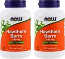 JETZT Lebensmittel Hawthorn Berry 540 mg, 100 Veg Kapseln (Pack von 2)