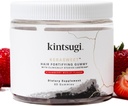 Kintsugi KeraSweet Hair Fortifying Gummy- Help Combat Signs of Aging Hair, Supplement for Strong, Voluminous Strands- Unterstützt gesundes, Fuller Looking Hair w/ B12, Saw Palmetto, ACV (Strawberry, 60ct)