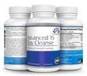 Colon Cleanse - Detox Pillen für Frauen oder Männer, 15 Tage Ergänzung mit Probiotics Supplement Superfoods 15-Tage-Reiniger für gesunde Bowel-Bewegungen | 30 Kapseln, 15 Portionen