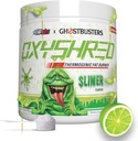 EHP LABS Ghostbusters OxyShred Thermogenic Pre Workout Powder & Shredding Supplement - Klinisch bewährtes Preworkout Pulver mit Acetyl L Carnitin, Energy Boost Drink - Slimer Lime, 60 Servierungen