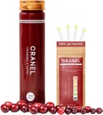 CRANEL Fast-Acting Cranberry Formula - Urinary Tract & Gut Support – (1 Woche Versorgung) + kostenloses pH-Test-Kit | 3.000 Cranberries, kein Zucker, Vegan, Klinisch nachgewiesen
