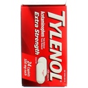 Tylenol Extra Strength Caplets, 500 mg - 24 ct, Packung mit 3