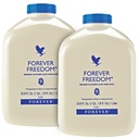 Forever Living - Forever Freedom - Gemeinsame Unterstützung mit Aloe Vera, Glucosamin und Chondroitin - Orange Flavor - Glutenfrei - 33.8 fl oz (2-Pack)