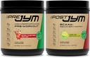 JYM Pre Workout, Post Workout, und BCAA Muskelaufbau ergänzt Bundle mit Pre JYM Pulver, Post JYM Active Matrix, 30 Portionen Jede