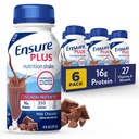 Vergewissern Plus Milk Chocolate Nutrition Shake | Meal Ersatz Shake | Ready To Drink | 16g Protein und 27 Vitamine und Mineralien | 8 fl oz - 6 Pack