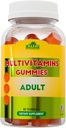 ALFA VITAMINS MultiVitamine für Erwachsene unterstützt Zelluläre Energieproduktion - Essential Daily Vitamins & Minerals - Immunsystem Booster - Natural Orange Flavor (60 Gummi)
