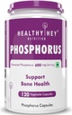 Ernährung Phosphor - Unterstützung Knochengesundheit -120 Veg. Kapseln