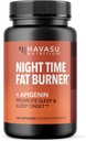 HAVASU NUTRITION Nachtzeit Fat Burner + Apigenin, 120ct