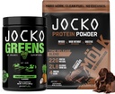 Jocko Fuel 2 Pack Bundle - Jocko Greens Powder + Chocolate Mölk Protein Pulver