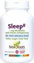 NEU ROOTS HERBAL Schlafergänzung, mit Passionsblume, Kamille, Hopfen, Panax Gingseng, Skullcap, Magnesium, Melatonin (60 Veg Caps) | Natürliche Schlafhilfe