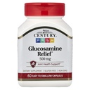 21st Century Glucosamin Relief, 500 mg, 60 leicht zu schluckende Kapseln