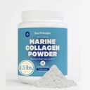 Zen Principle Marine Collagen Peptides Powder 1.5 lb. Wild-Caught Fish, Non-GMO. Supports Healthy Skin, Hair, Joints and Bones. Hydrolyzed Types I, II, III & IV Protein. Amino Acids. Easy to Mix.