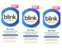 Blink GelTears Schmierende Augentropfen für trockenes Auge, extra lang anhaltendes Relief, Feuchtigkeitsspendende Formel, moderate bis schwere Trockenheit, 0.34 fl oz (Pack von 3)