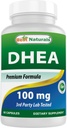 Best Naturals DHEA 100mg Supplement 60 Kapseln - Unterstützt Balanced Hormon Levels für Männer und Frauen - Fördert gesundes Altern - USA Hergestellt