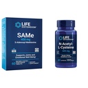 Life Extension Same 400mg & N-Acetyl-L-Cystein 600mg - 60 Count Liver, Joint & Immun Support