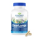 RidgeCrest Kräuter ClearLungs extra Stärke, Natürliche Lung, Nasal Health Formula, Bronchial, Respiratory, Sinus, Mucus Support (120 Caps, 60 Serv)