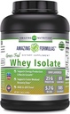 Erstaunliche Formeln Grass-Fed Whey Protein Isolate | 25 Gramm Protein Per Serving | 5 Lbs (2.26 Kg) 5.7 5.7 Gramm BCAA | Made in USA (5 Lb, Unflavored)