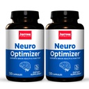 Jarrow Formulas Neuro Optimizer - 120 Kapseln, Paket von 2 - Gehirngesundheit & Antioxidans Unterstützung - Inklusive 7 Neuronährstoffe - Glutenfrei - 60 Gesamt Servierungen