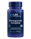 Life Extension Pomegranate Complete, Fruit Extract, Flower, Seed Oil Extract, Herz-Kreislauf-Gesundheit, Antioxidans Unterstützung, Superfood-Ergänzung, Glutenfrei, Non-GMO, 30 Softgels
