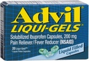 Advil 200 mg Liqui-Gels 20 ea (Pack von 12)