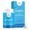 nbpure MagO7 - Natürliche Colon Cleanse & Detox - Freizeit-Verstopfung Relief, Hocker-Erweichung, & Bloating-Unterstützung für Männer & Frauen - Ozoniertes Magnesiumoxid, 30 Kapseln