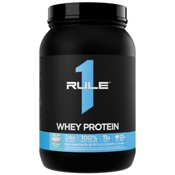 Regel 1 Whey Protein – 24g Fast-Acting Protein aus All-Whey-Quellen mit natürlich vorkommenden EAAs & BCAAs für Workout Recovery oder jederzeit Verwendung (2 Pfund*, Geburtstagskuchen)