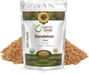 Bio Way Dandelion Root Powder (Taraxacum officinale) | Kräutertee - European Wild-Harvest | Organic & Kosher Certified | Non GMO & Gluten Free | USDA Certified | Origin - Albanien (8 Oz)
